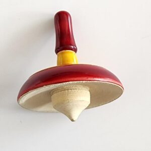 Umbrella Spinner Top - Channapattana handmade toys (GI Tag # 23).